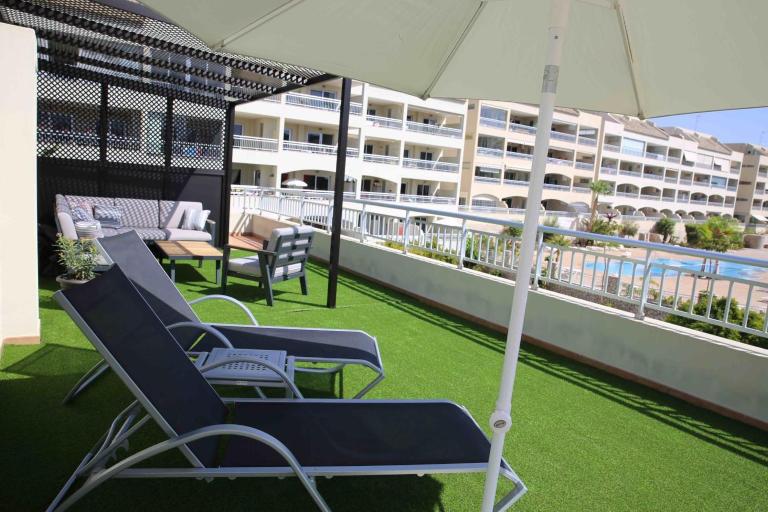 Oceanview Sundeck San Remo Apartment with garage - Ferienwohnung Palm-Mar