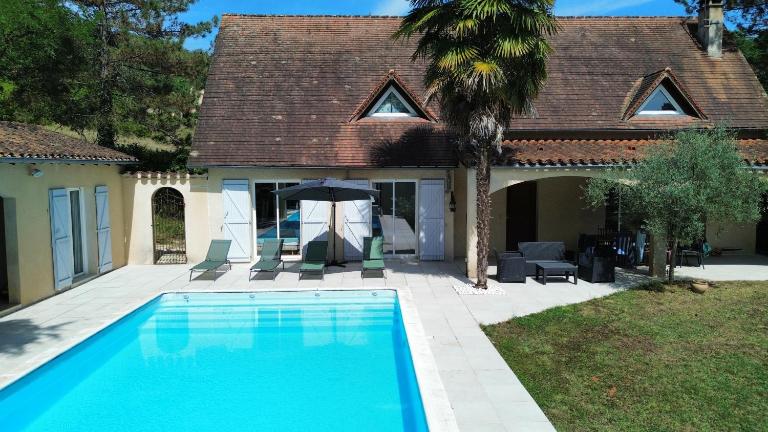 Maison des soles piscine Cahors St Cirq Lapopie - Ferienwohnung Lamagdelaine
