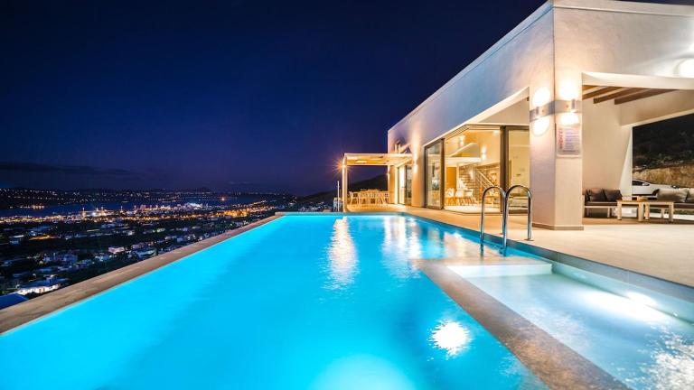 Villa Con Vista- Heated Pool 4 bdr sleeps 8 - B&B Tsikalariá