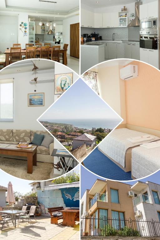 Balchik Sea View Escape 5BR Luxury with Hot Tub & Free Parking - B&B Balchik