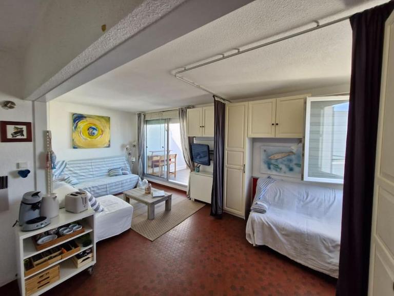 Appartement le Barcares vue mer - B&B Le Barcarès