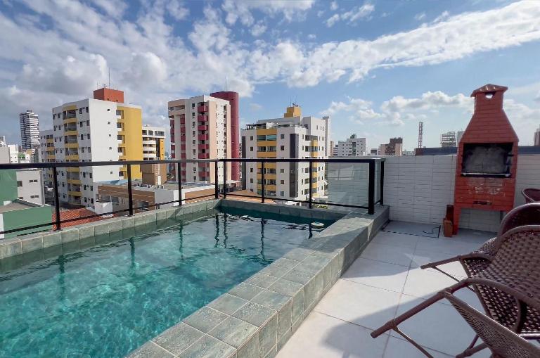 Flat Genebra Bessa 2 Quartos 4 Pessoas 150m Praia - B&B João Pessoa