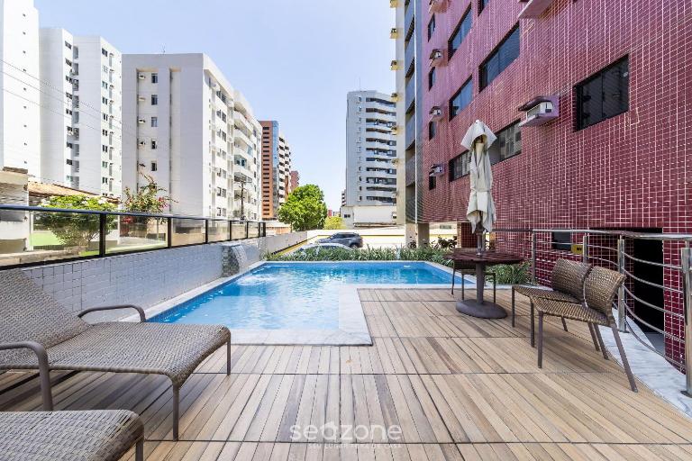 Apartamento con Piscina a 500m de la Playa SOH1102 - B&B Maceió