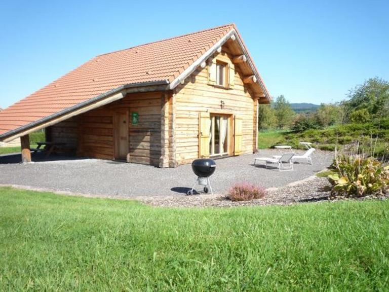 Chalet tout confort en bois, Wifi, Animaux admis - FR-1-589-756 - Ferienwohnung Anould