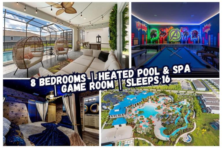 Water Park, Game Room, Magical Design, Great Location - Ferienwohnung Davenport