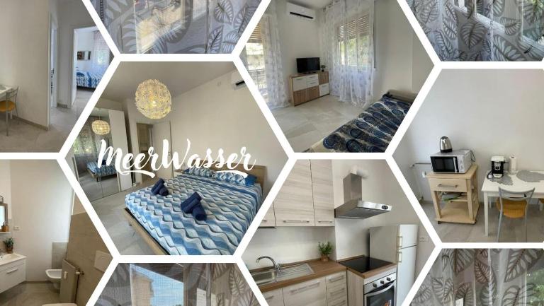 WH - Meerwasser - Trilocale A Pochi Minuti Dal Centro - Con Parcheggio privato - WiFi - Chambres d'hôtes Sanremo