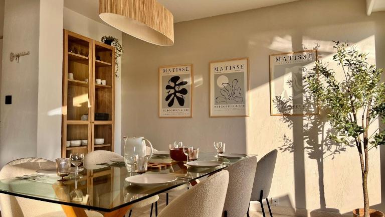 L Olivier - Vue mer - Clim - Piscine - Tennis - 6p - Ferienwohnung Nizza