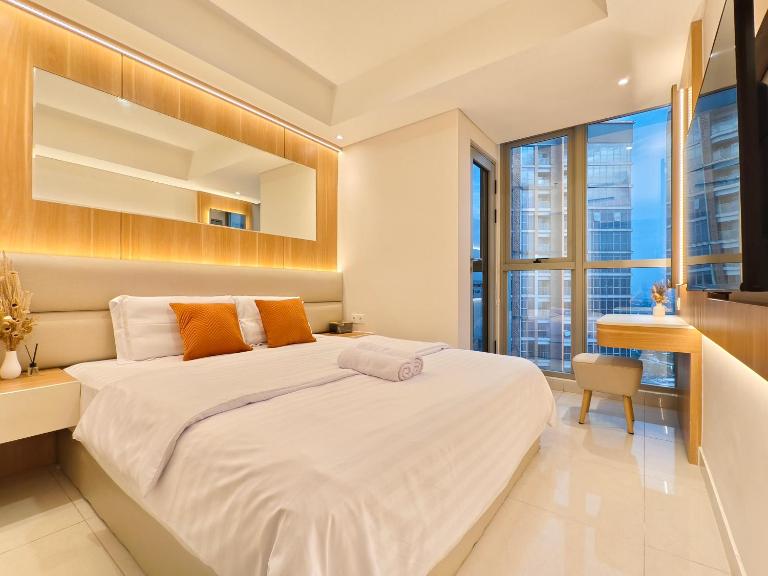 Studio Sea View Apartment at Gold Coast PIK by MYsweethome - B&B Jakarta