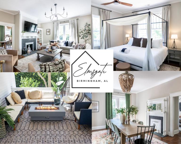 Walkable Highland Park Retreat, Family Friendly - B&B Birmingham