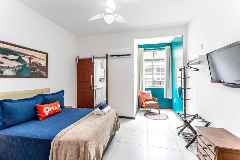 1Qto em Copacabana a 500m da Praia | CDJ 367/701 - Chambres d'hôtes Rio de Janeiro