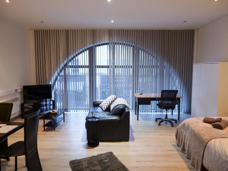 Spacious and Modern Studio Apartment Swansea City Centre - B&B Swansea