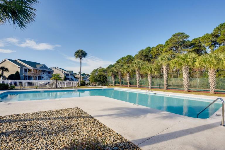 Pond Views & Community Perks: Sunset Beach Condo! - B&B Sunset Beach