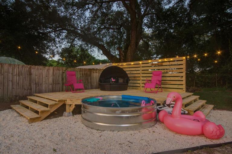 family house cowboy pool HOT TUB Yard Games - B&B Pensacola
