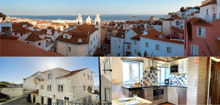 Alfama Amazing Tagus Views AirCon - B&B Lisbona