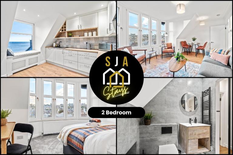 Stoney Stay - SJA Stays - Modern 2 Bed Apartment - B&B Stonehaven