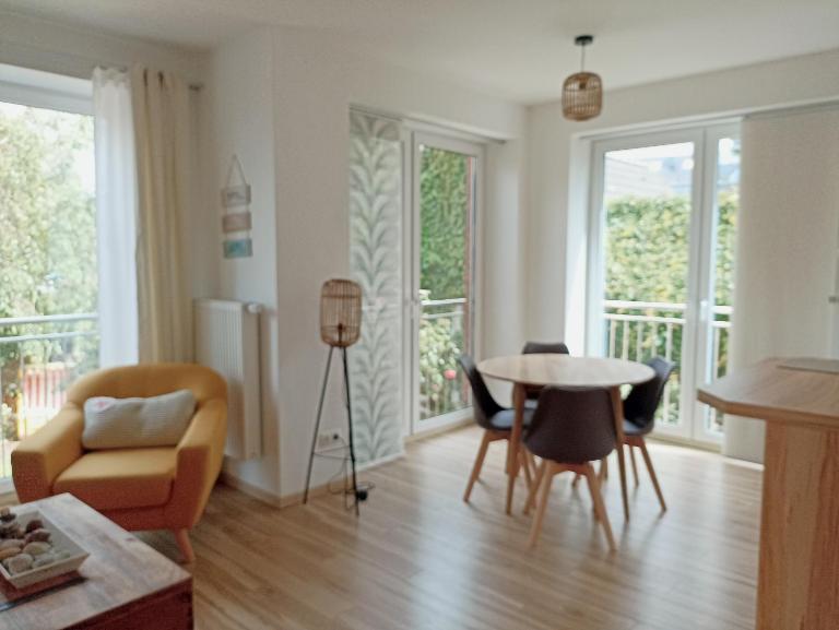 Küstenhaus Duhnen - Wohnung 1 mit Meerblick - Bed and Breakfast Cuxhaven