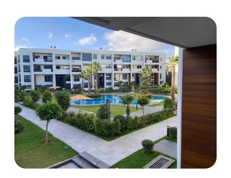 2BR Duplex Bouskoura - Résidence Privée - One Hill - Ferienwohnung Bouskoura