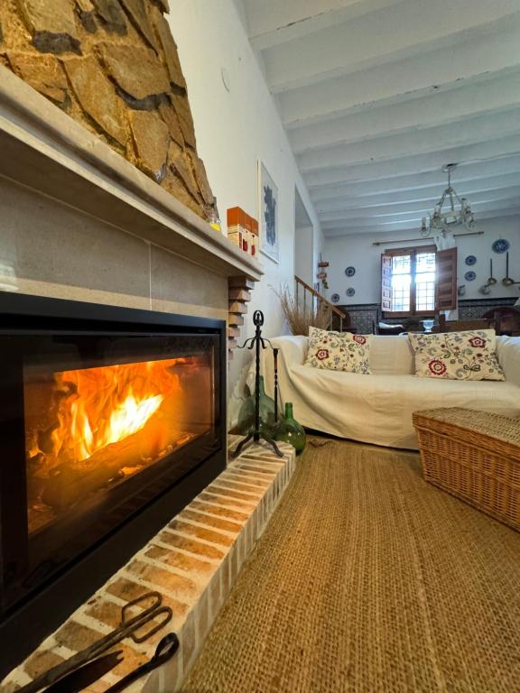 Villa rural sXIX Luz tranquilidad y naturaleza - Chambres d'hôtes Blanca