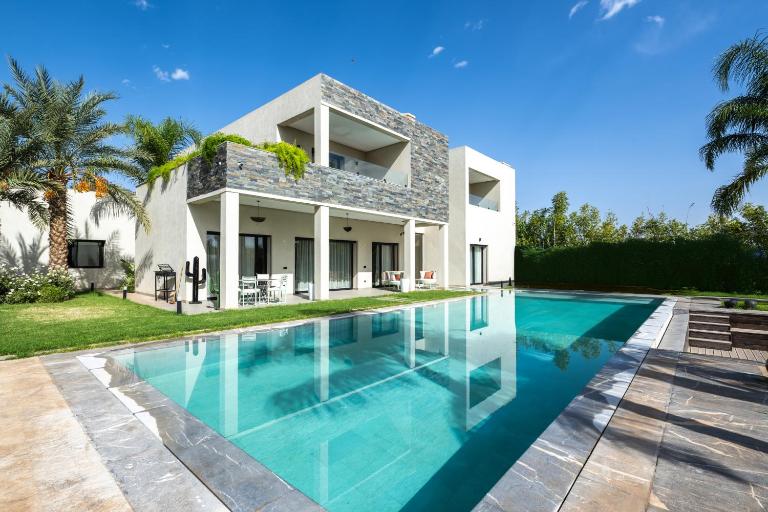 Villa Safira, Haut-Standing avec piscine & Hammam - B&B Marrakech