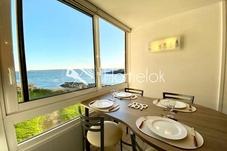 Superbe T3 Cosy Vue mer 180 - Chambres d'hôtes Ploemeur