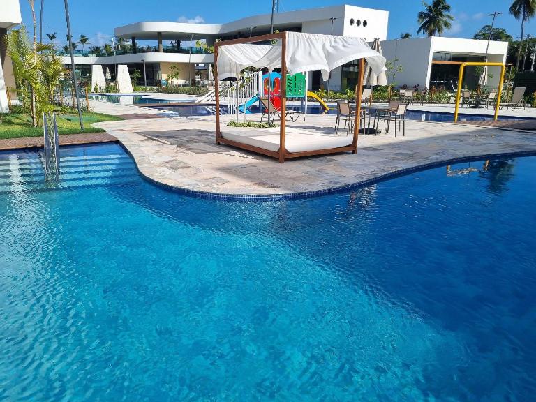 Flat em Muro Alto - Porto de Galinhas - MAKIA A309 - By Anfitrião Legal - B&B Porto de Galinhas