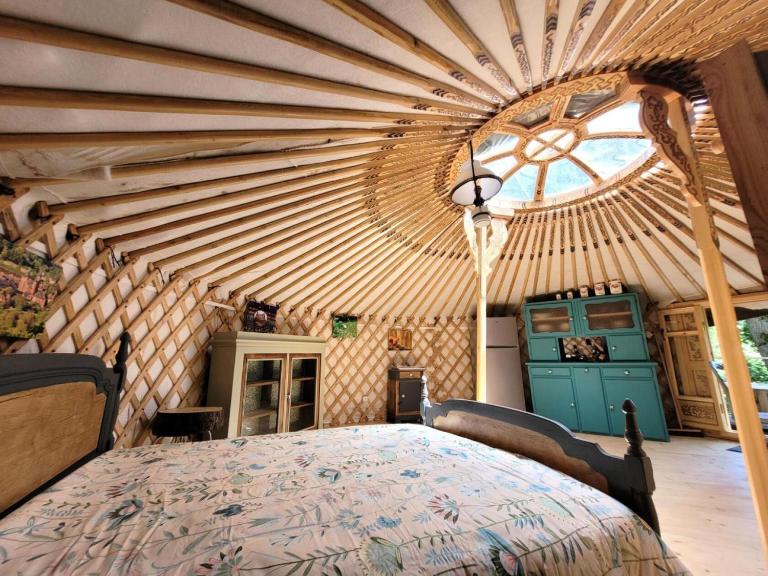 Gîte de France La yourte joulebois - Gîte de France 2 personnes MAE-6961 - B&B Saillac