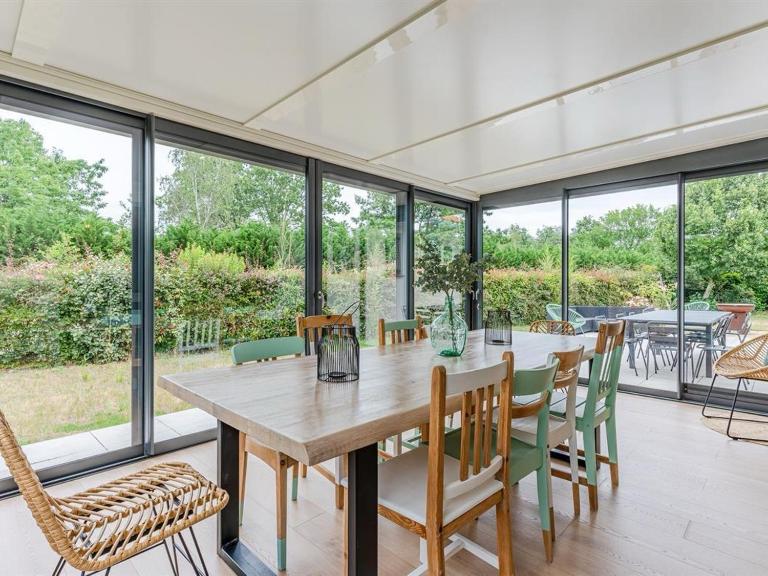 Maison moderne près du lac avec jardin et véranda à Sanguinet, pour 10 personnes - FR-1-319-584 - B&B Sanguinet