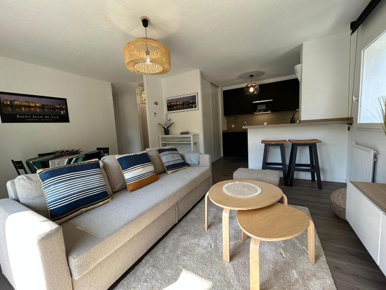T2 rénové avec terrasse, à 300m de la plage de Socoa - FR-1-239-1093 - B&B Ciboure