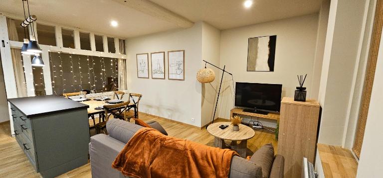 Le Cosy & Moderne - T2, Hyper Centre, WIFI Fibre, Smart TV - Chambres d'hôtes Troyes