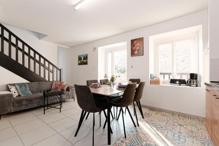La Caulnaise - Maison climatisée avec terrasse - B&B Caulnes
