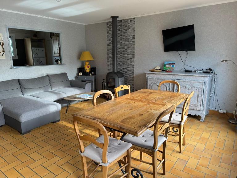 Le Rivage, Maison avec jardin proche de la mer - B&B Saint-Aubin-sur-Mer