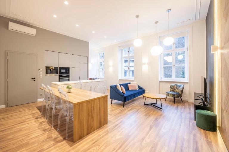 Clark & Chain Charm Grand Suite with Castle View - B&B Budapest