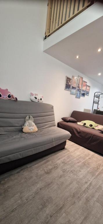 Studio mezzanine à proximité du parc Disneyland - B&B Esbly