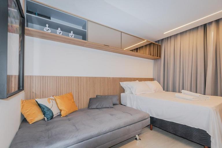 Flat moderno no Buritis com Ar Condicionado - B&B Belo Horizonte