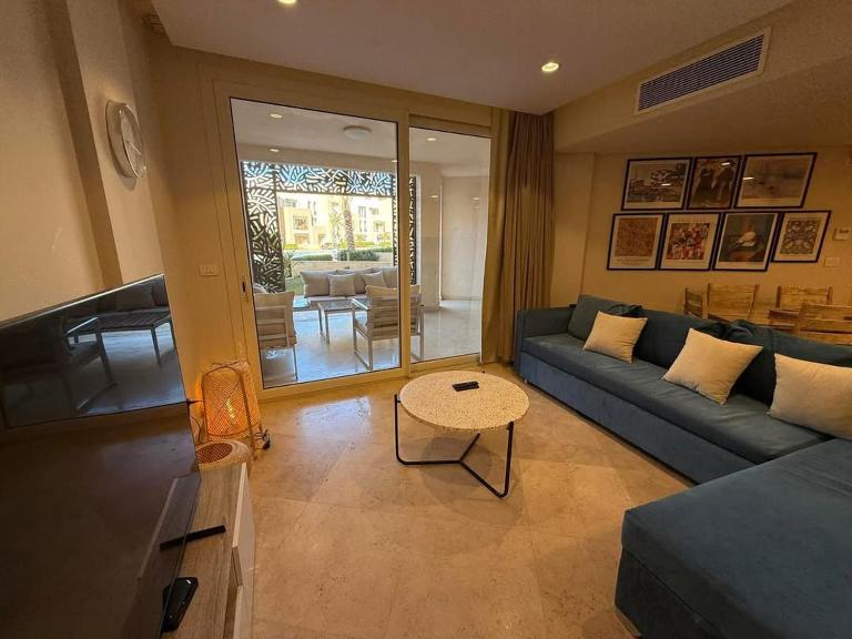Chic 3BR Ground Free Beach & Pool access at Mangroovy - B&B Hurghada