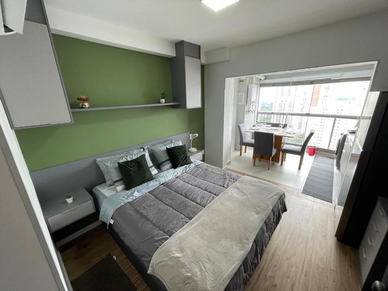 Stúdio Confortável com vaga de garagem - AirBrooklin - Ferienwohnung São Paulo
