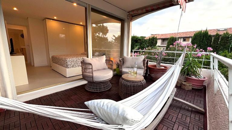 JARDIN TERRASSE EDEN SAINT TROPEZ - Parking Pool AC 4P - Ferienwohnung Saint-Tropez
