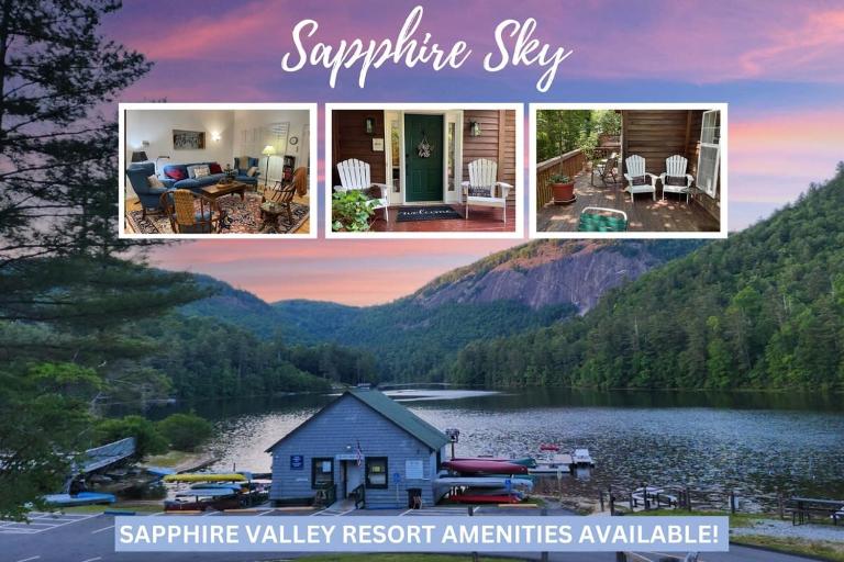 Sapphire Valley Cabin - Many Resort Amenities - Bed and Breakfast Sapphire