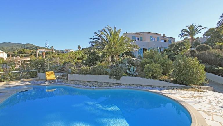 Villa Abbracciu climatisée avec piscine chauffée et vue mer - Ferienwohnung Pietrosella