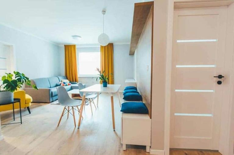 2BR Apartment awarded for Best Renovation & Design - B&B Bratislava