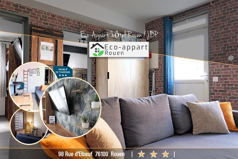 Eco-Appart'hôtel Rouen - JDP - Ferienwohnung Rouen