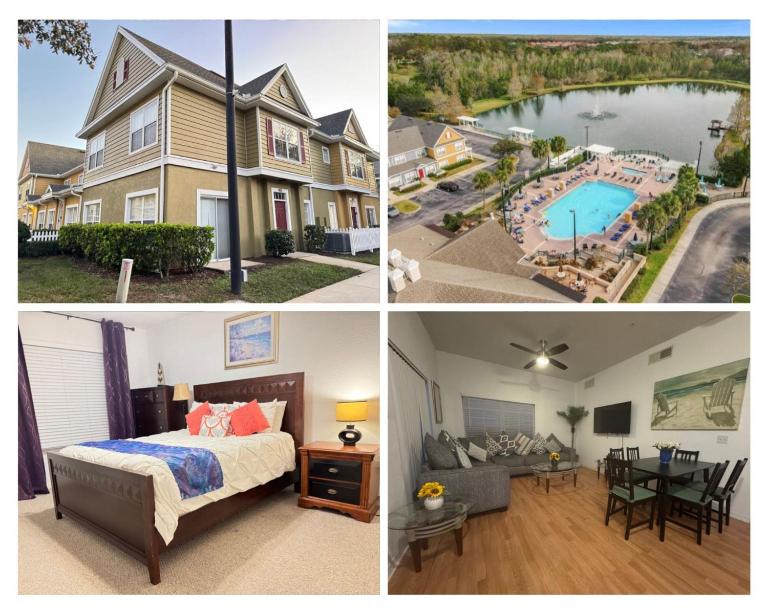 4 Bedroom 3 Bathroom Villas At SevenDwarfs 22-108 - Ferienwohnung Kissimmee