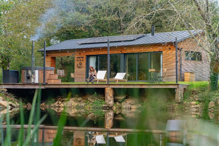 Lodge 5 étoiles - Home Chic dans les prés - Chambres d'hôtes Angoisse