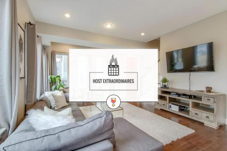 Ultra Modern Pad Minutes To Downtown Comfortable Beds - B&B Nashville