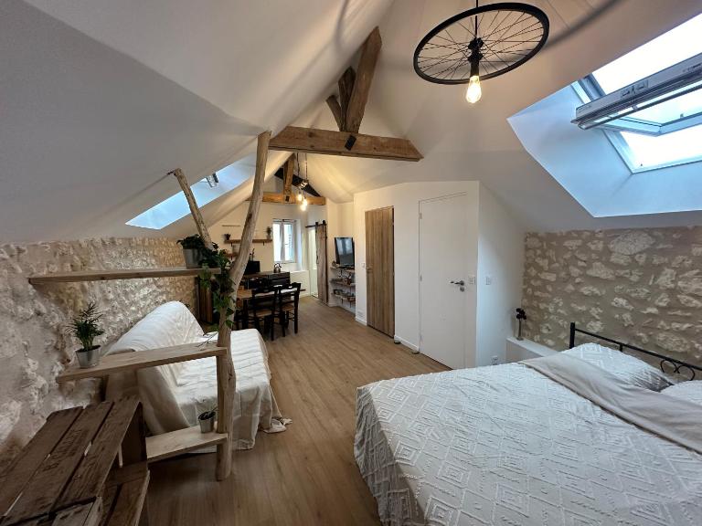 Le Perchoir - Ferienwohnung Saint-Martin-le-Beau