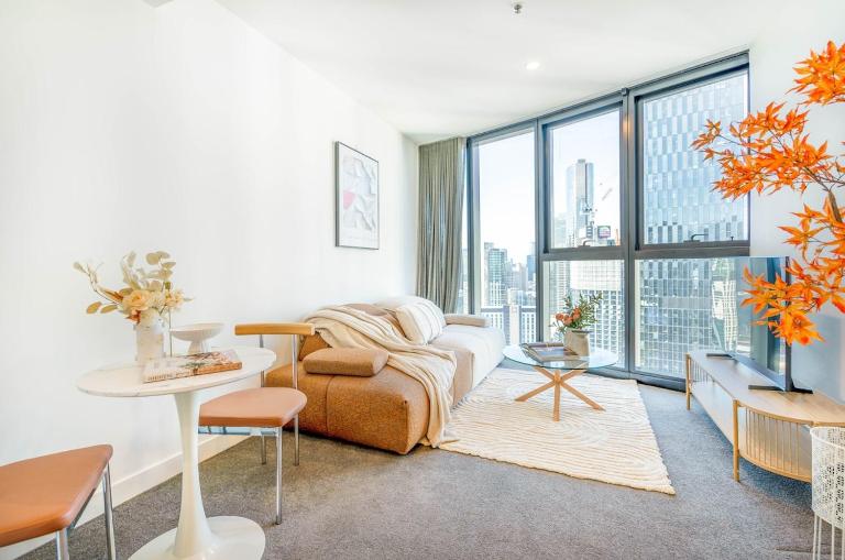 Designer Southbank Apt Level 39 w Amazing view#5 SH39 - B&B Melbourne
