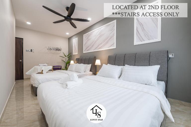 IPOH CAIP TownHouse UpperUnit 4R3B Ipoh Tambun 10Pax by Luvit Stay - B&B Ipoh