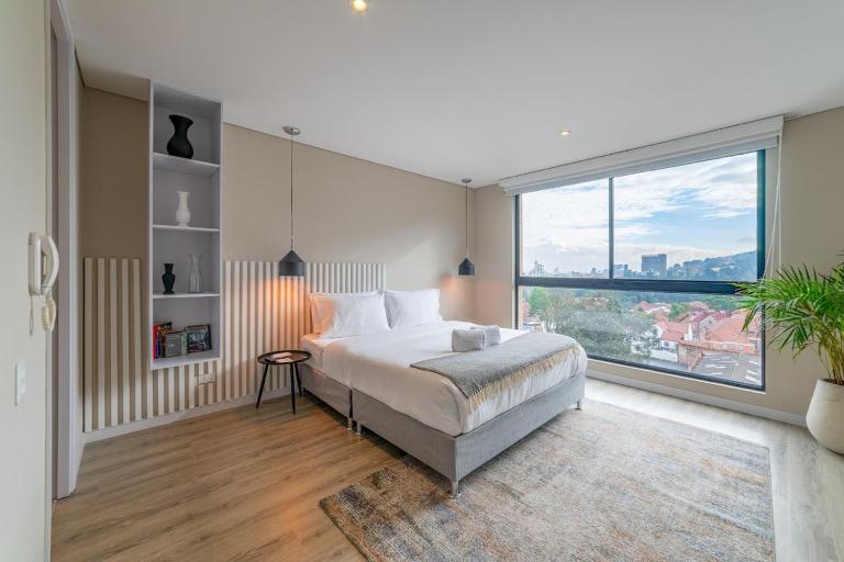 Loft en Bogota Centro Internacional - Chambres d'hôtes Bogota
