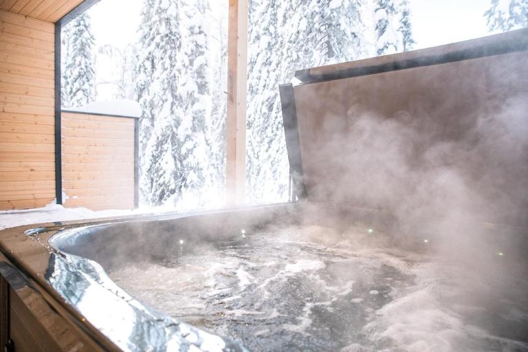 Villa Havu B with jacuzzi - Ferienwohnung Ruka