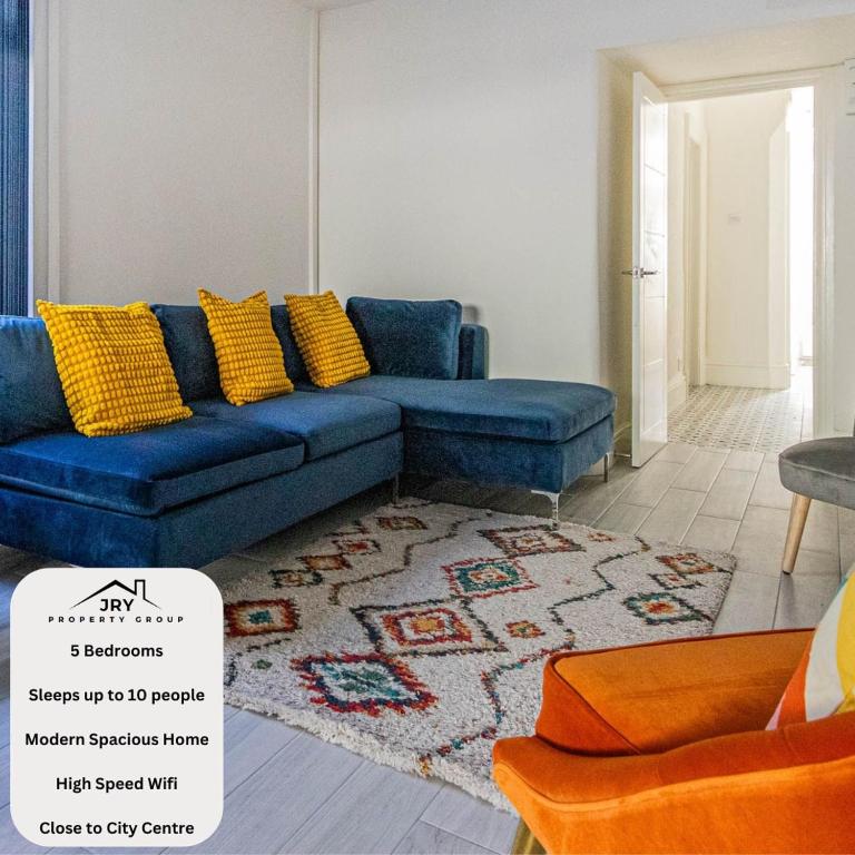 The Luxury Home Free Parking 10 Min Walk to Cardiff Town - Ferienwohnung Cardiff
